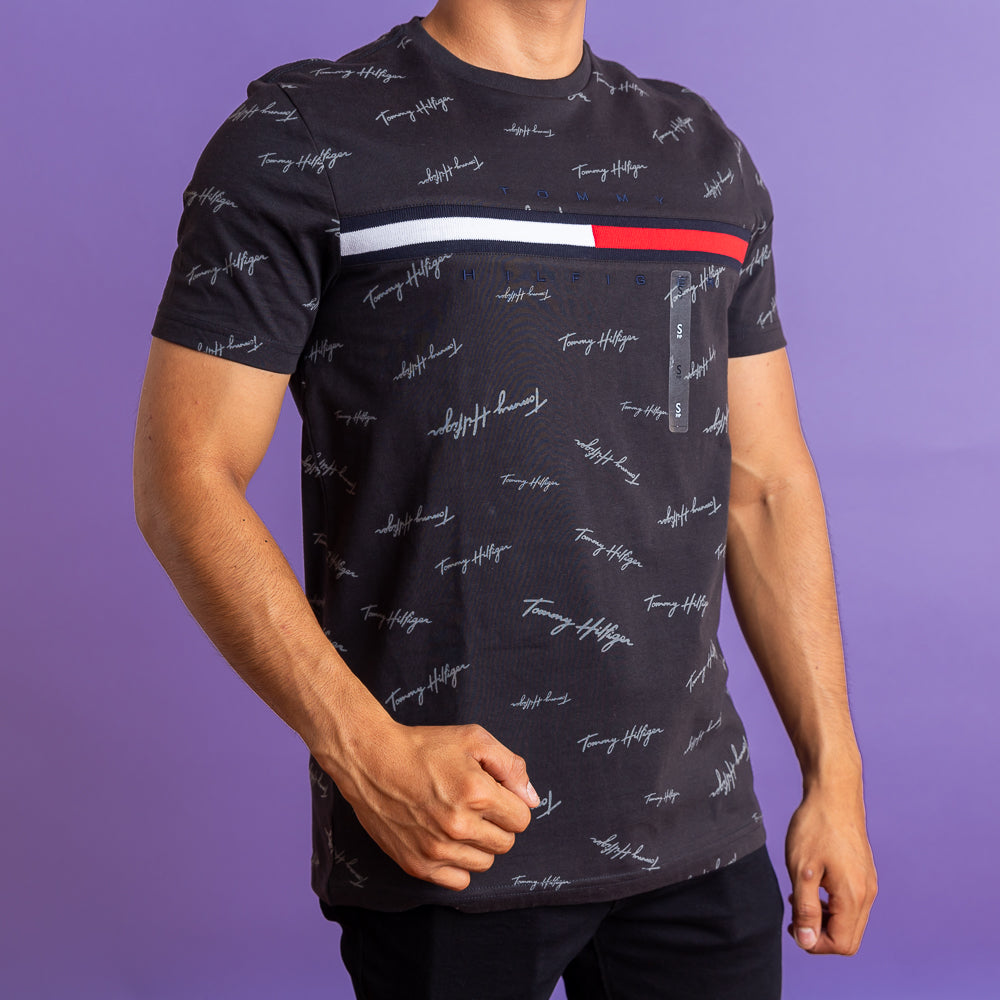 Camiseta - TOMMY NEGRA