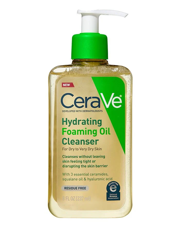 Skincare - CeraVe Hydrating Foaming Oil Cleanser