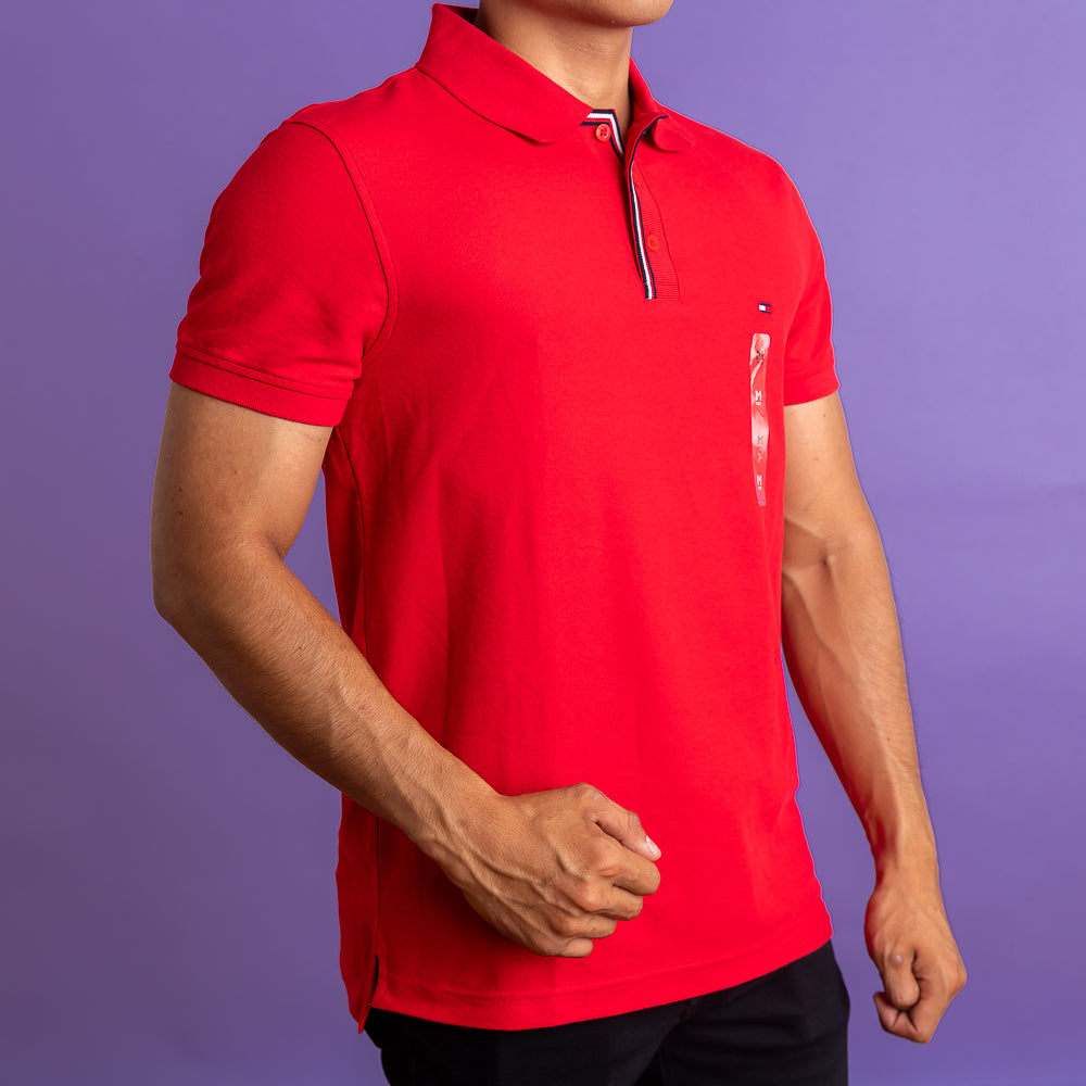 Camisa Tipo Polo - TOMMY ROJA