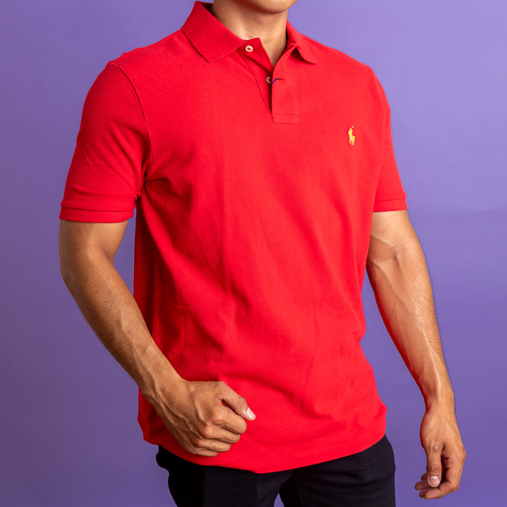 Camisa Tipo Polo - POLO ROJA