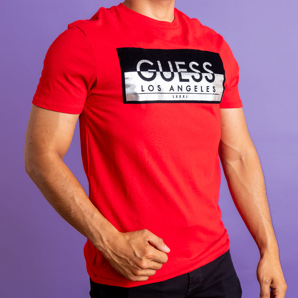 Camiseta - GUESS ROJA
