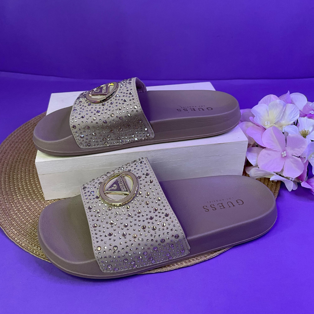 SANDALIAS - SANDALIAS GUESS CON BRILLOS PARA DAMA