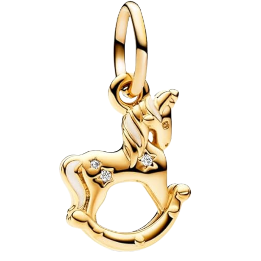 CHARM - CHARM ABALORIO COLGANTE DE UNICORNIO OSCILANTE