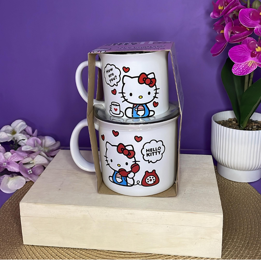 SET - DUO DE TAZAS HELLO KITTY