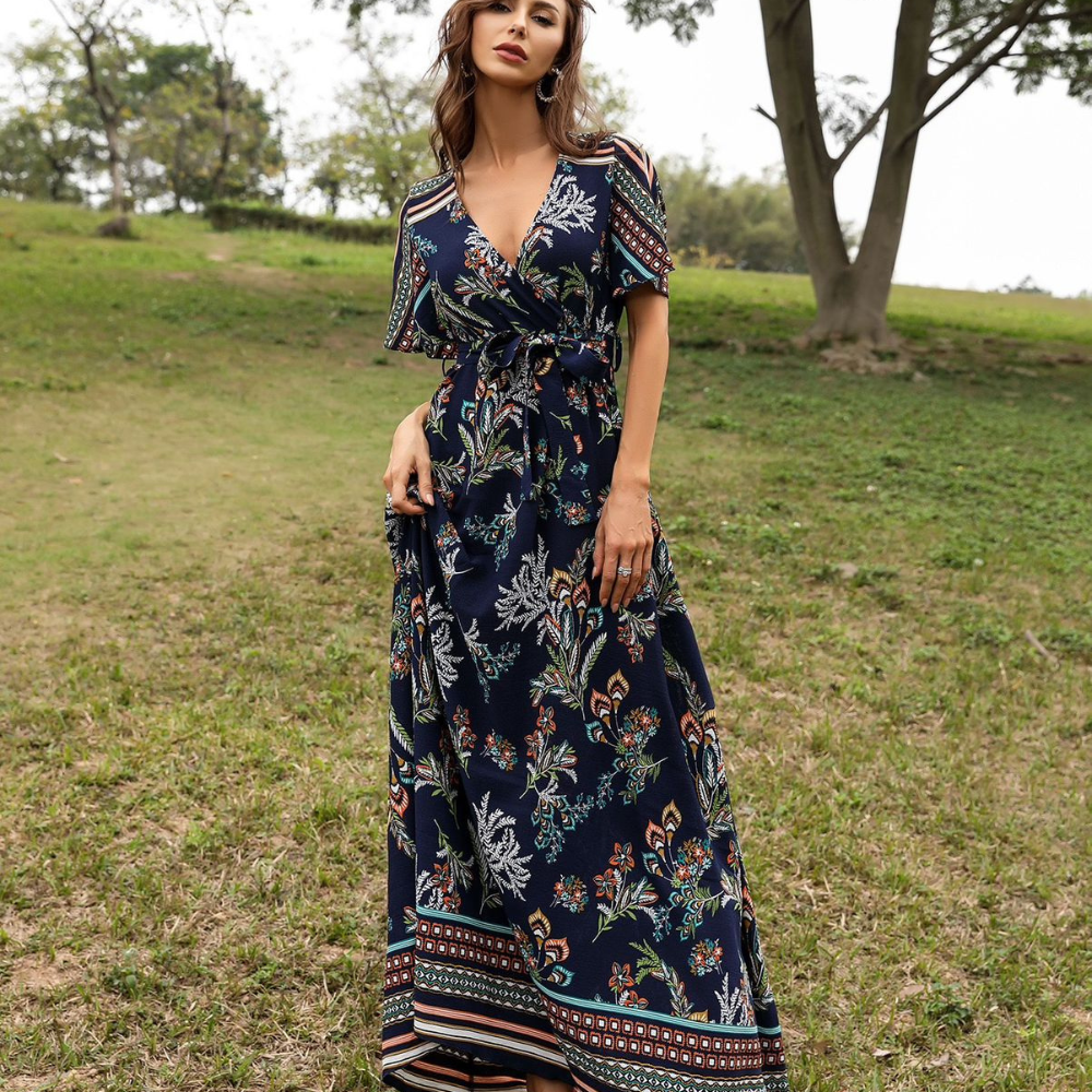 VERANO - VESTIDO ESTAMPADO FLORAL SHEIN