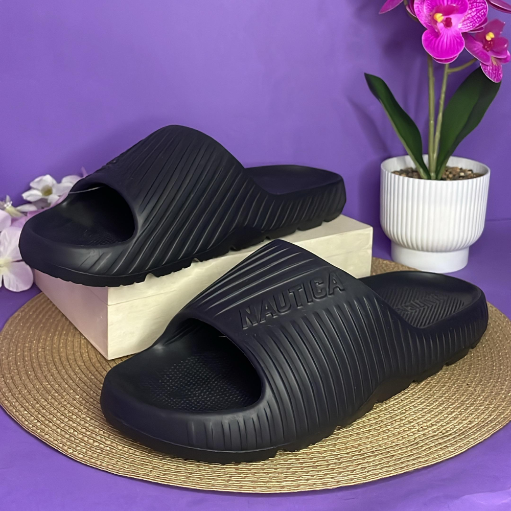 SANDALIA - NAUTICA NEGRA PARA CABALLERO
