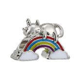 Charms - Charm arco iris, gato unicornio