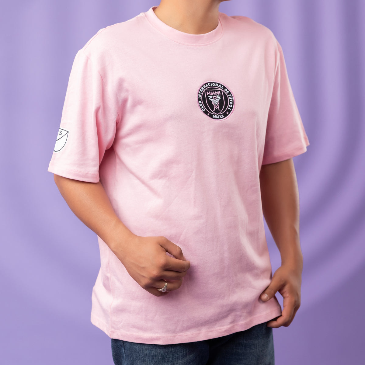 PLAYERA - ROSADA PARA CABALLERO DE MESSI