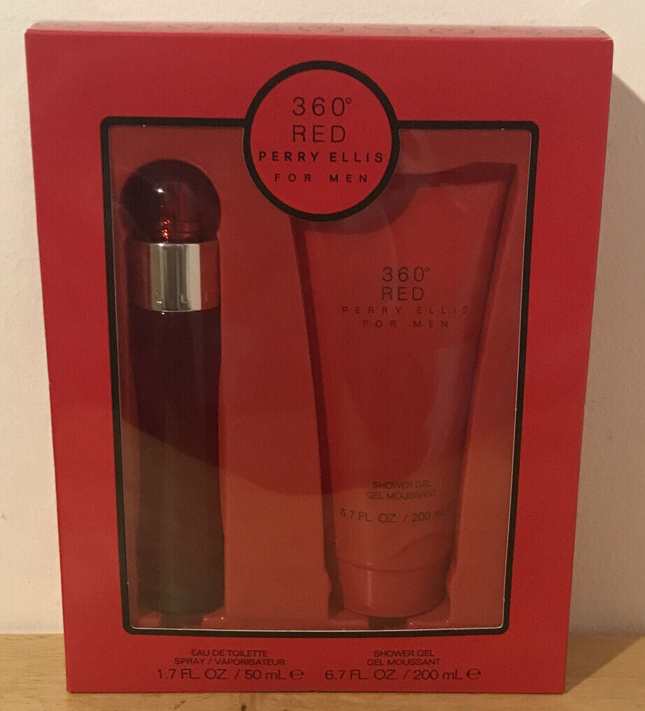 Perfume - set de fragancia y gel de ducha 360 Perry Ellis