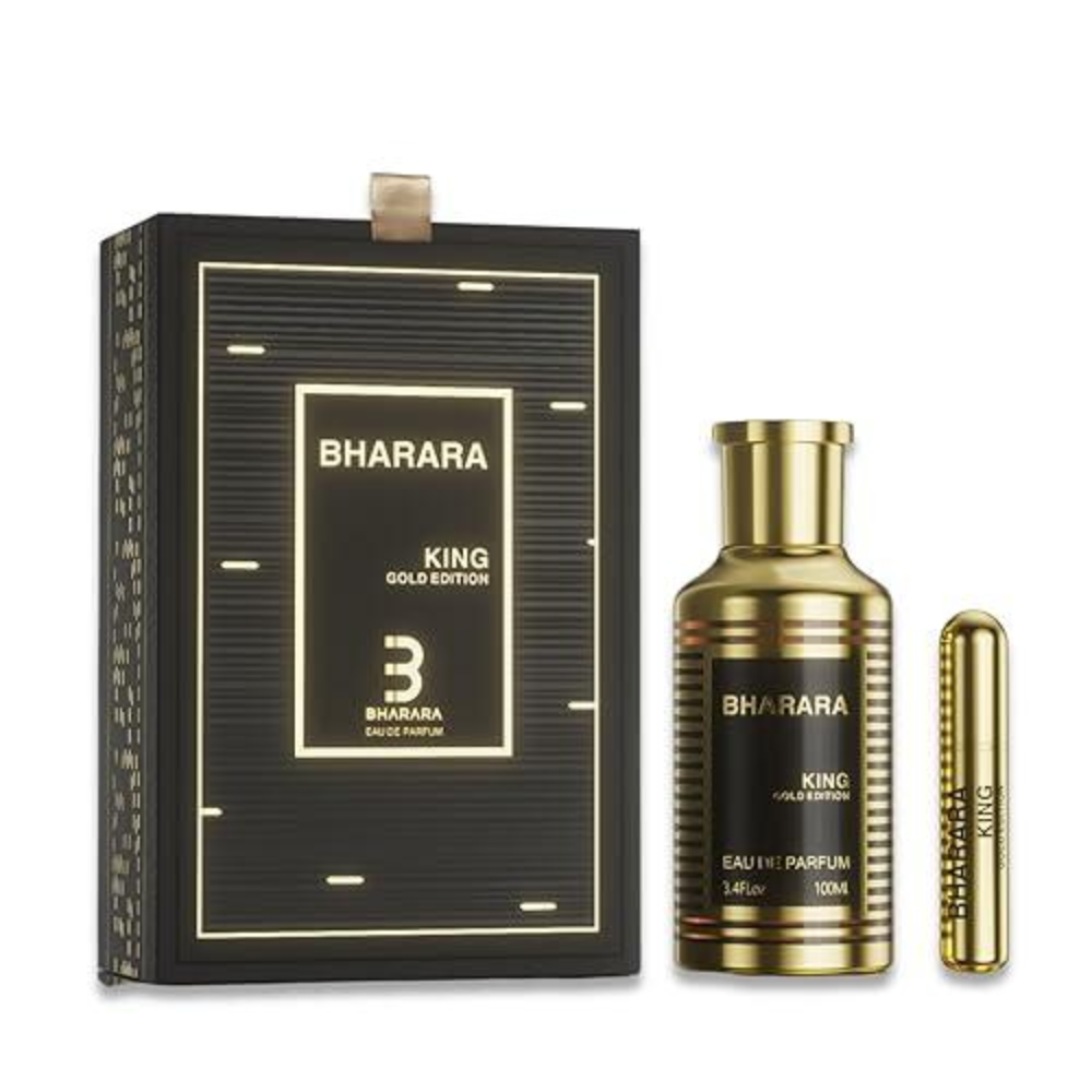 PERFUME PARA CABALLERO - BHARARA KING GOLD EDITION