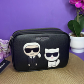 CARTERA - KARL LAGERFELD NEGRA