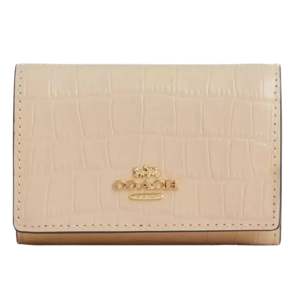 BILLETERA - COACH BEIGE PARA DAMA