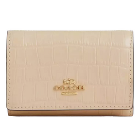 BILLETERA - COACH BEIGE PARA DAMA