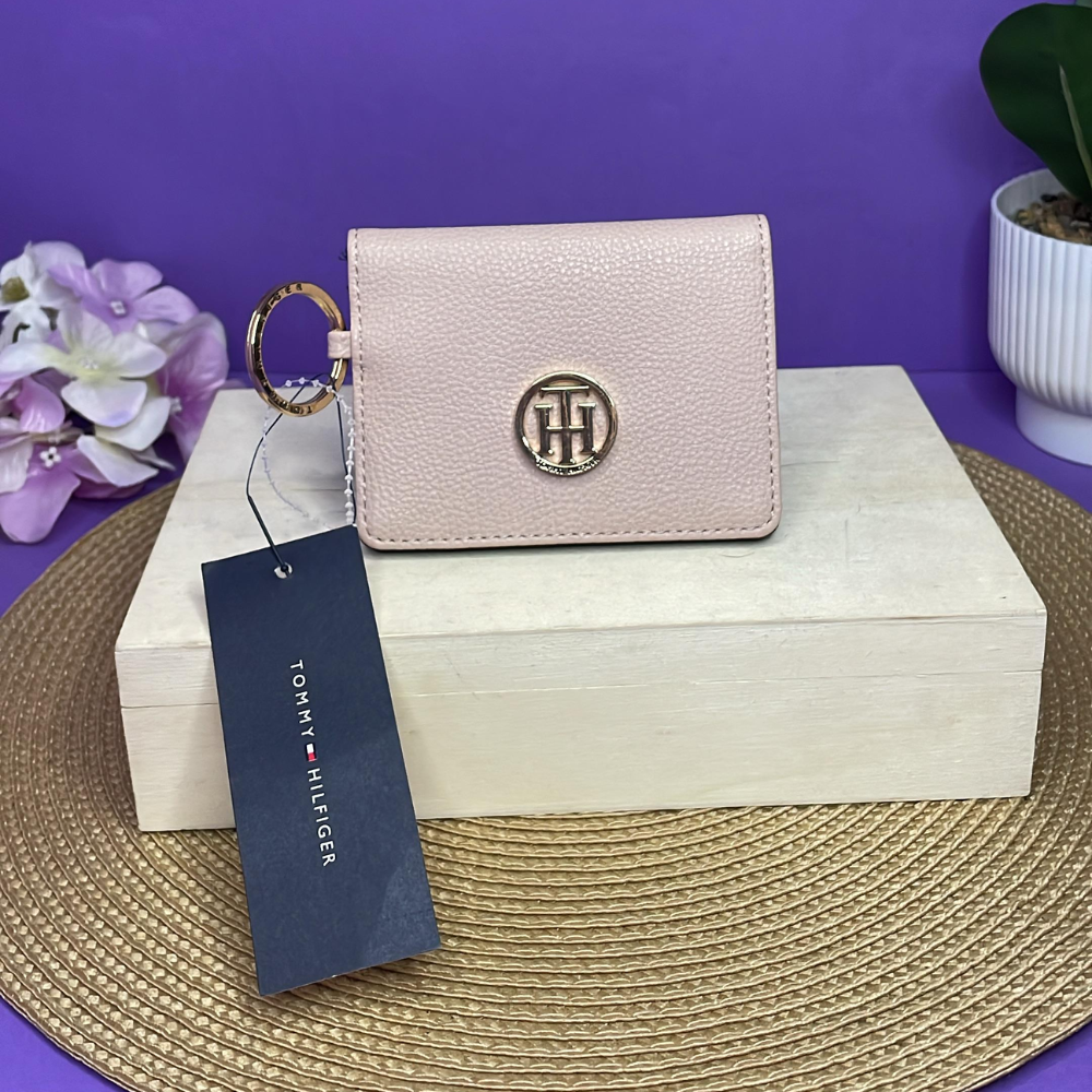 TARJETERO - TOMMY HILFIGER BEIGE PARA DAMA