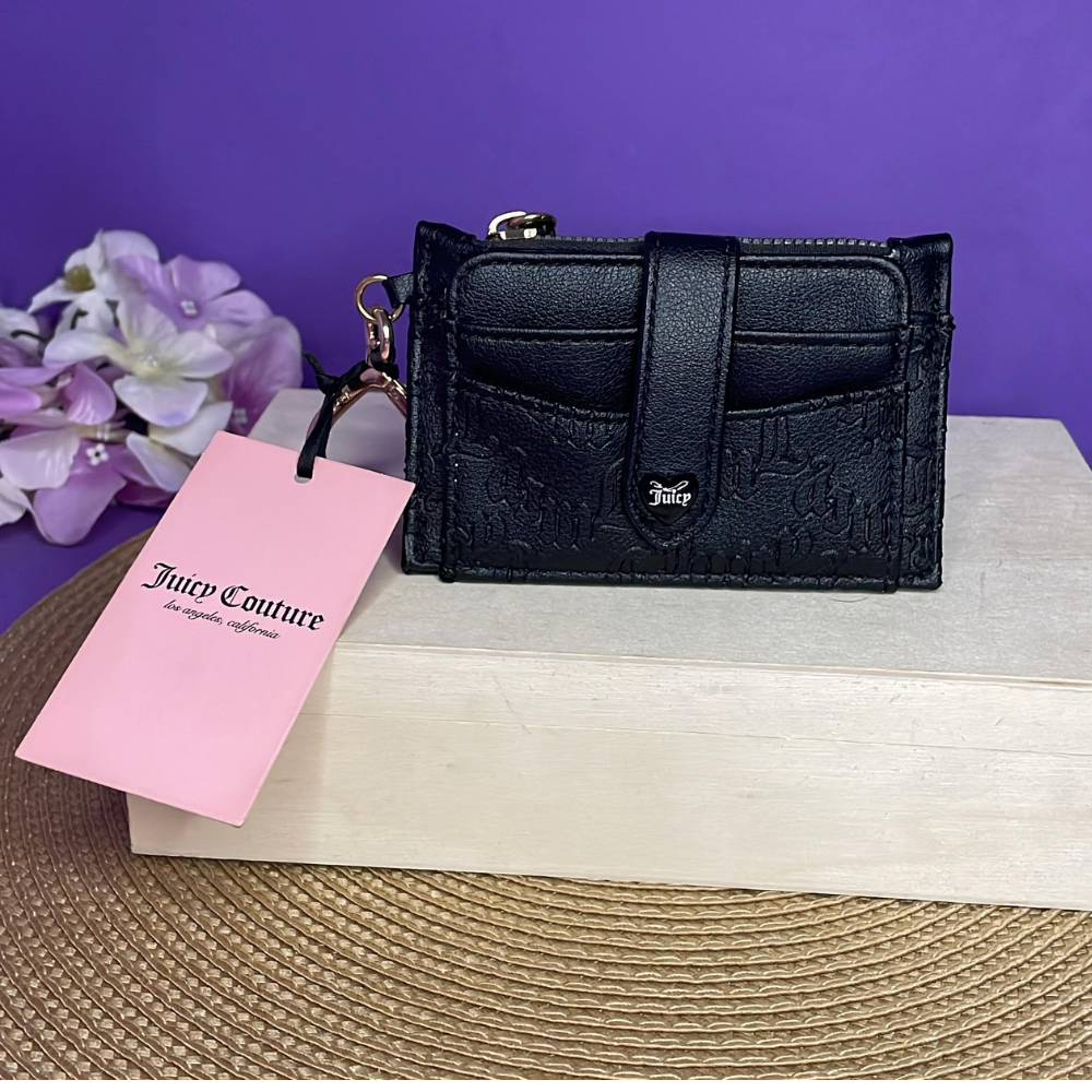 TARJETERO - JUICY COUTURE NEGRO