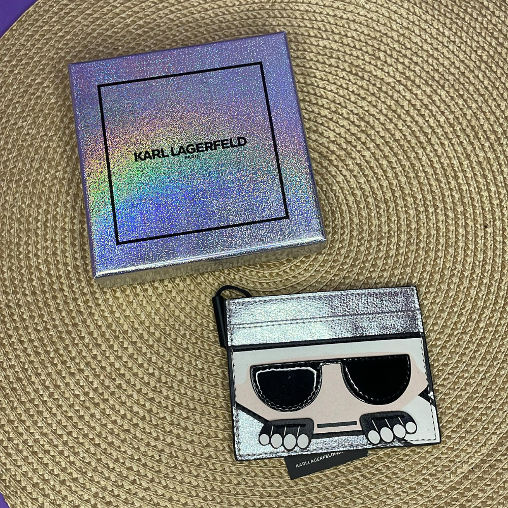 TARJETERO - KARL LAGERFELD GRIS