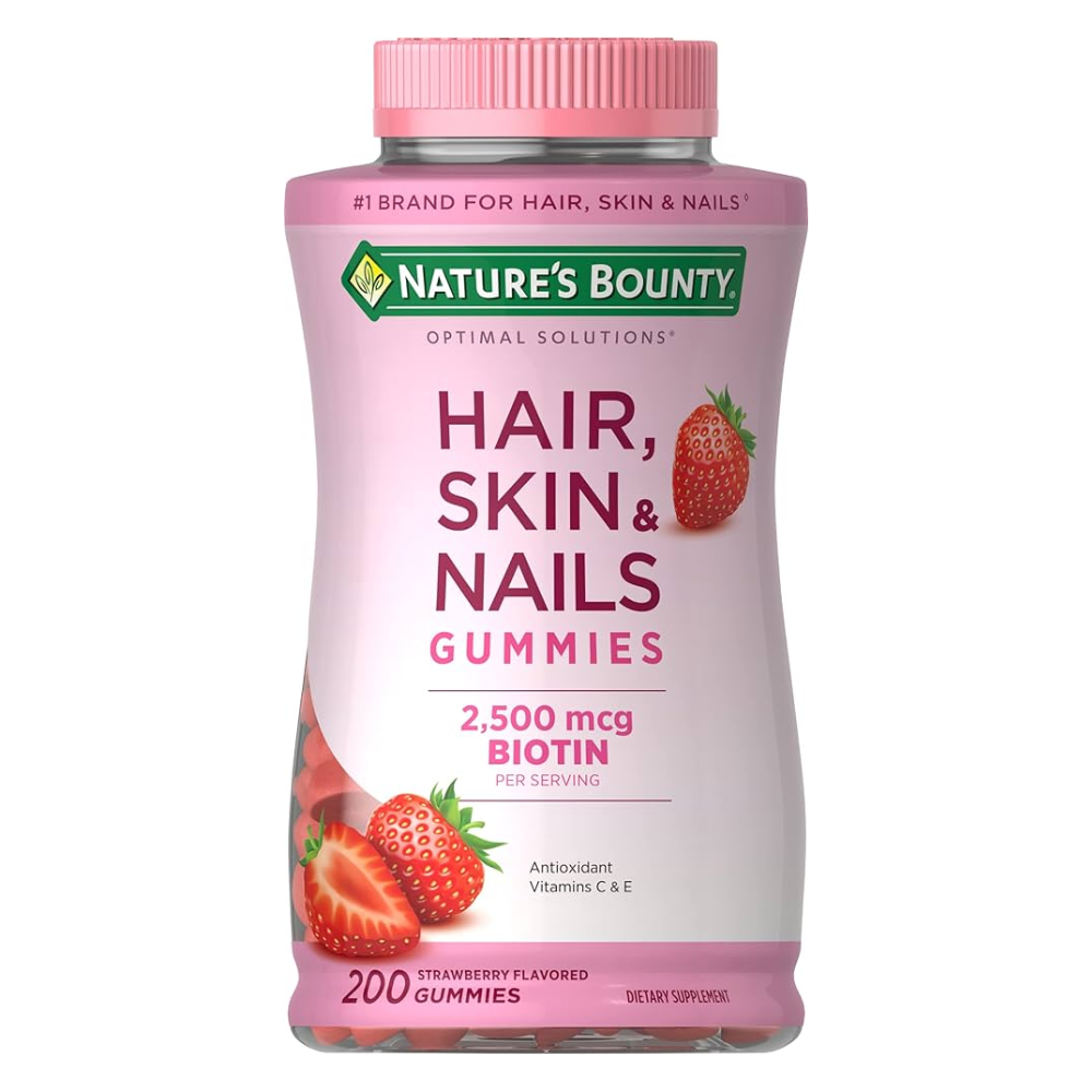 SUPLEMENTOS - HAIR, SKIN & NAILS SABOR A FRESA 220 GOMITAS