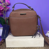 CROSSBODY - TOMMY HILFIGER MARRÓN