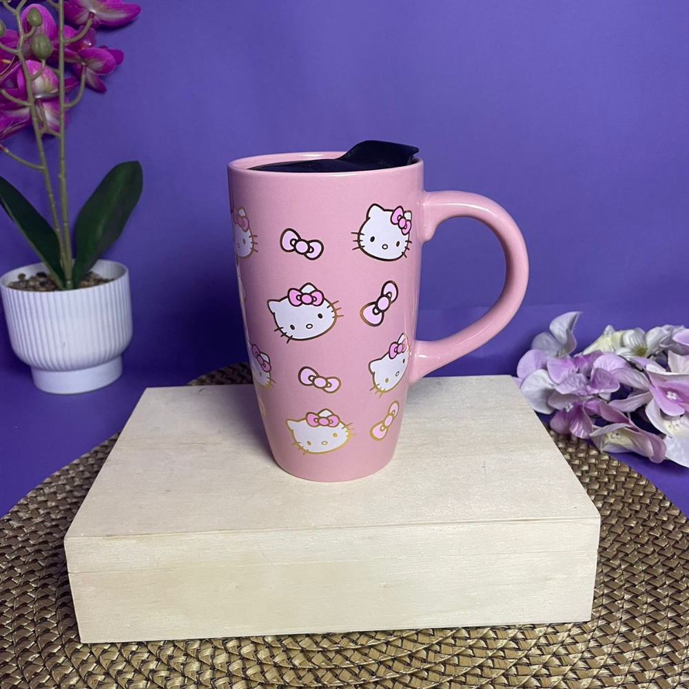 TAZA - EDICIÓN HELLO KITTY COLOR ROSA