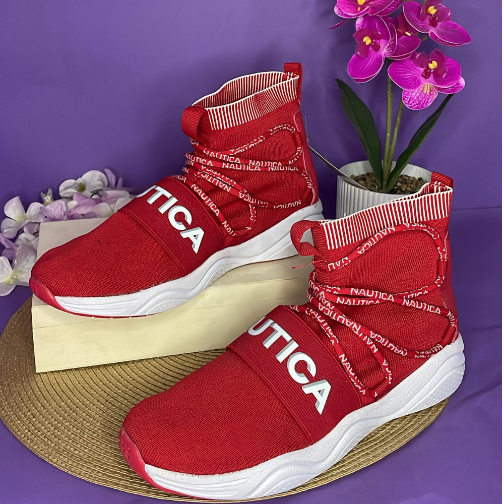 TENIS - NAUTICA ROJOS
