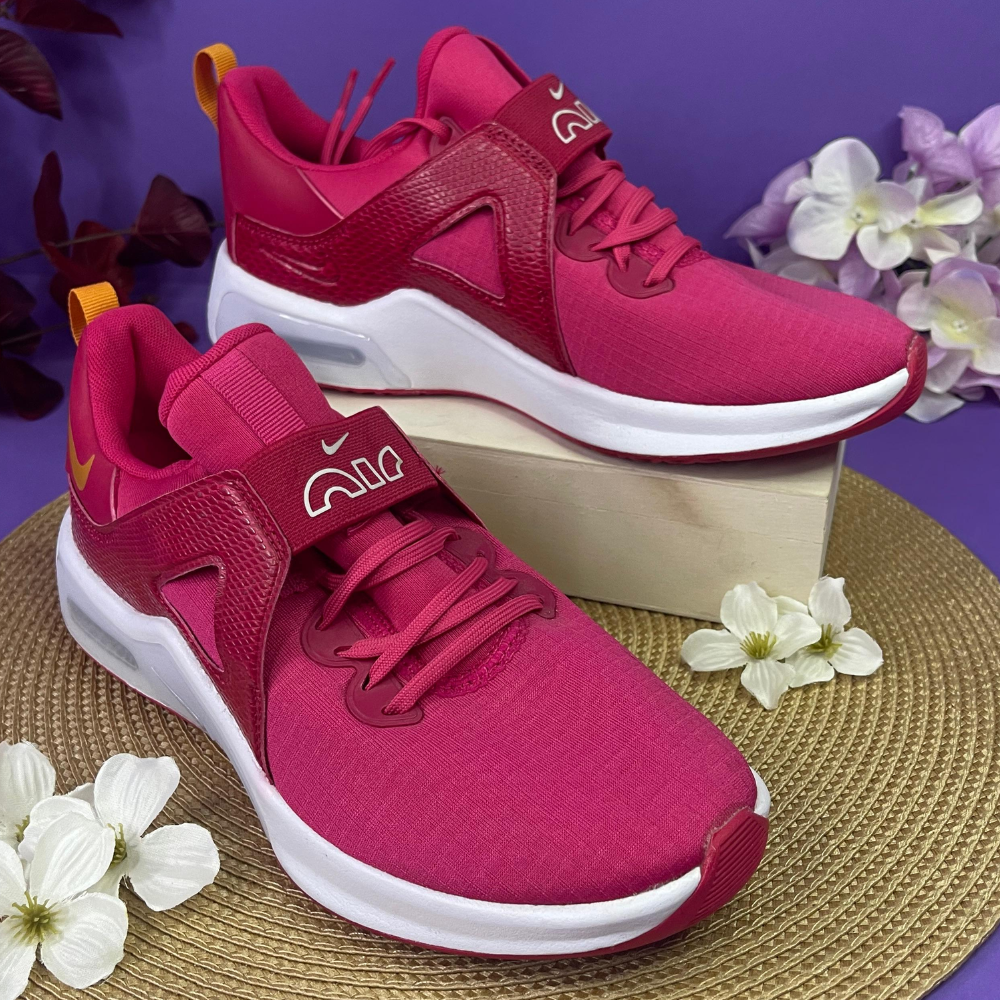 TENIS - NIKE ROSA CON ROJO