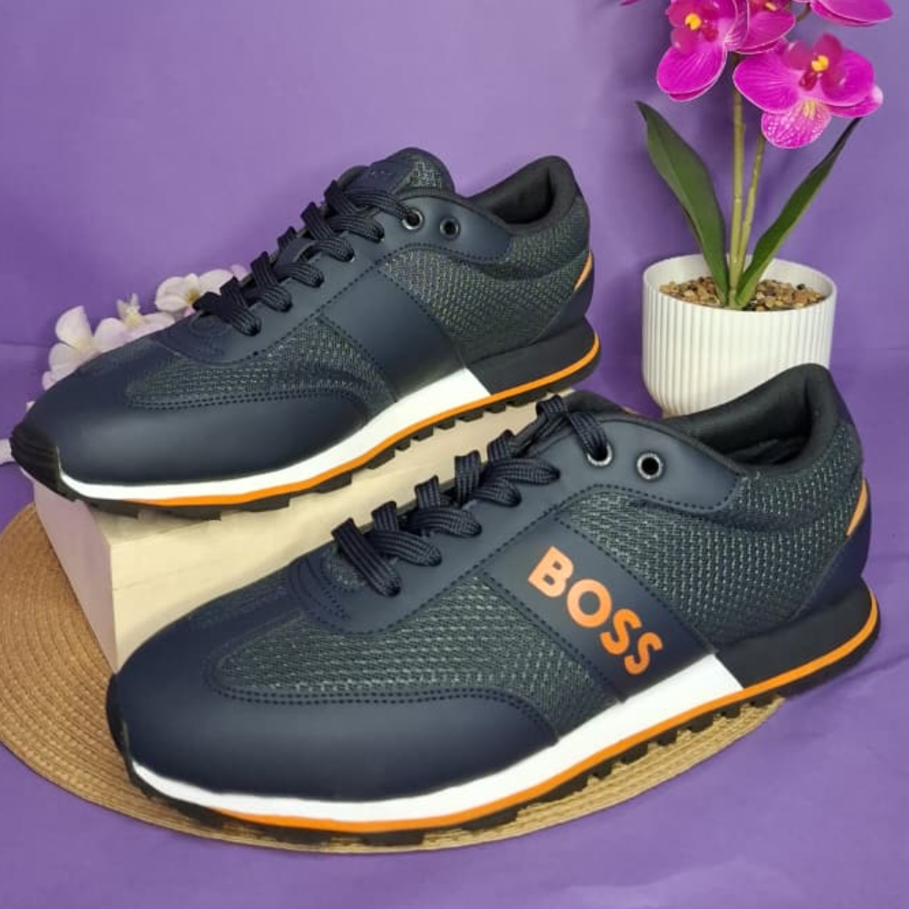 TENIS - BOSS AZUL MARINO PARA CABALLERO