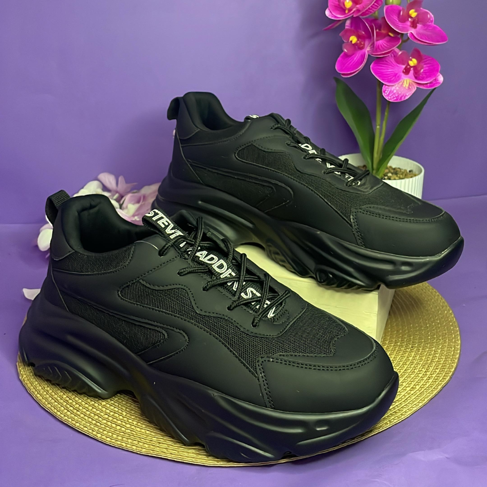 TENIS - STEVE MADDEN NEGRO PARA DAMA
