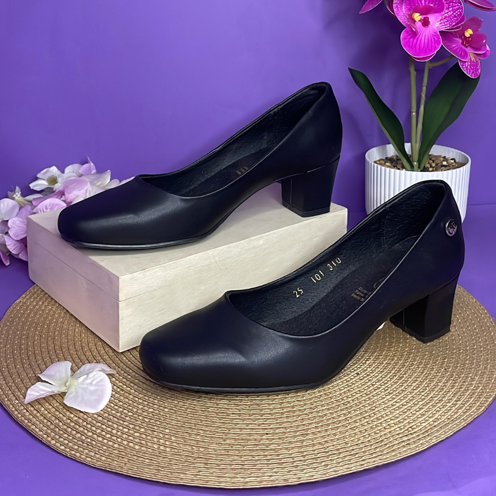 TACONES - CAROLINA FERRER NEGROS PARA DAMA