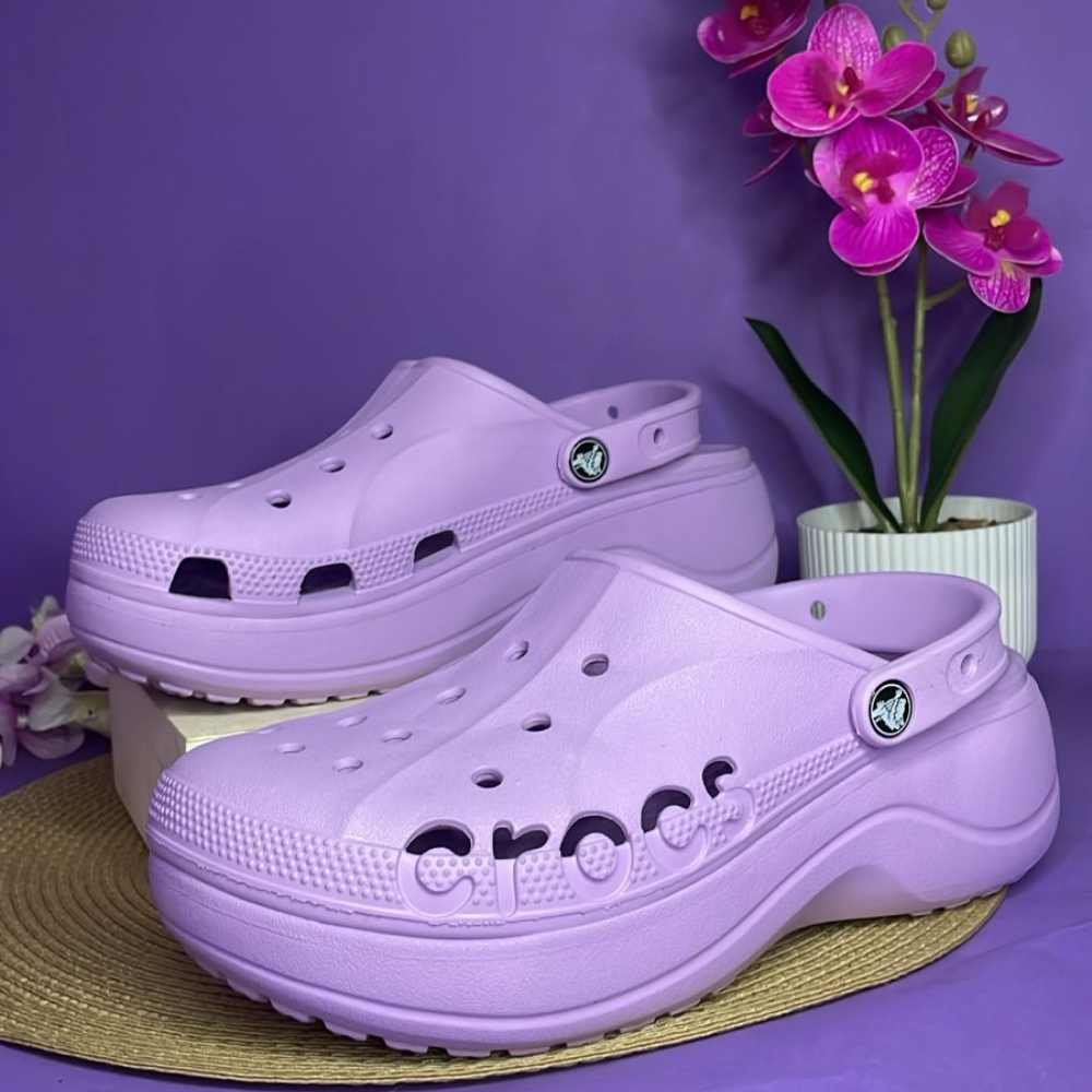 CROCS - LILA PASTEL PARA DAMA