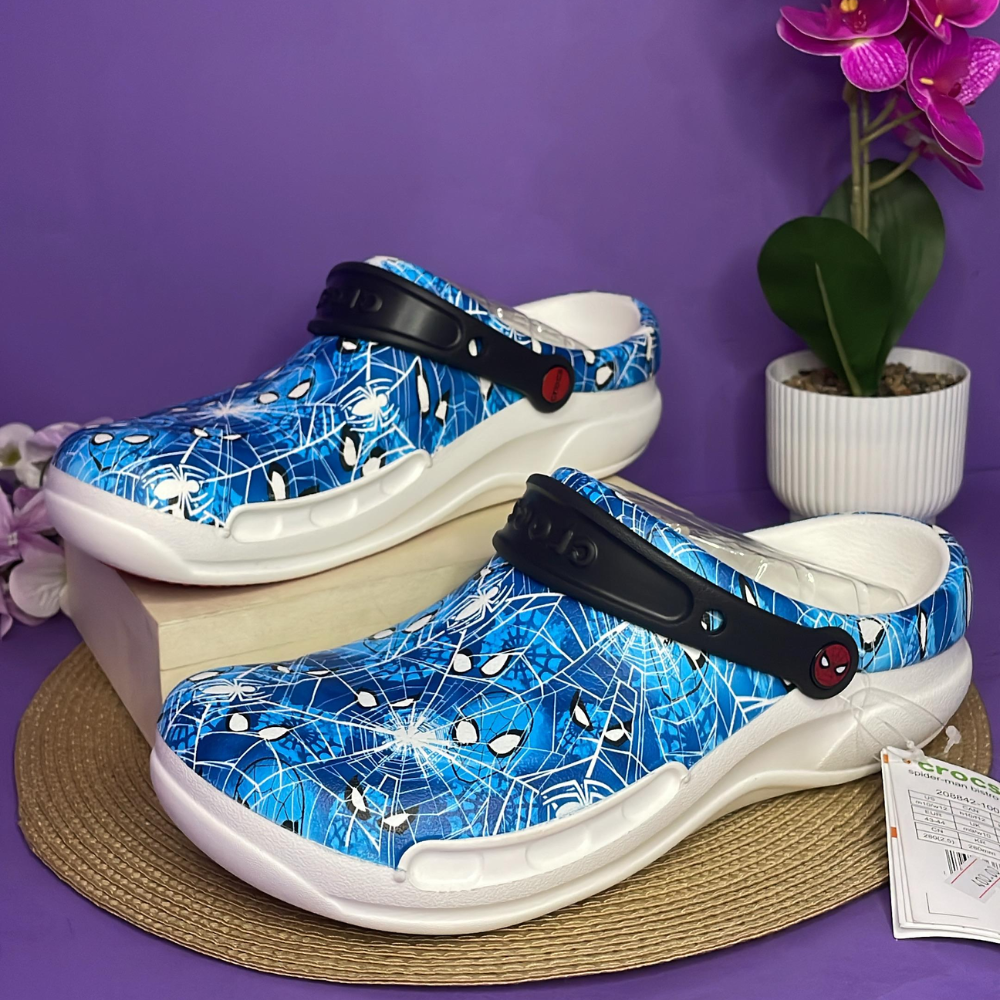 CROCS - CELESTES EDICIÓN SPIDER-MAN