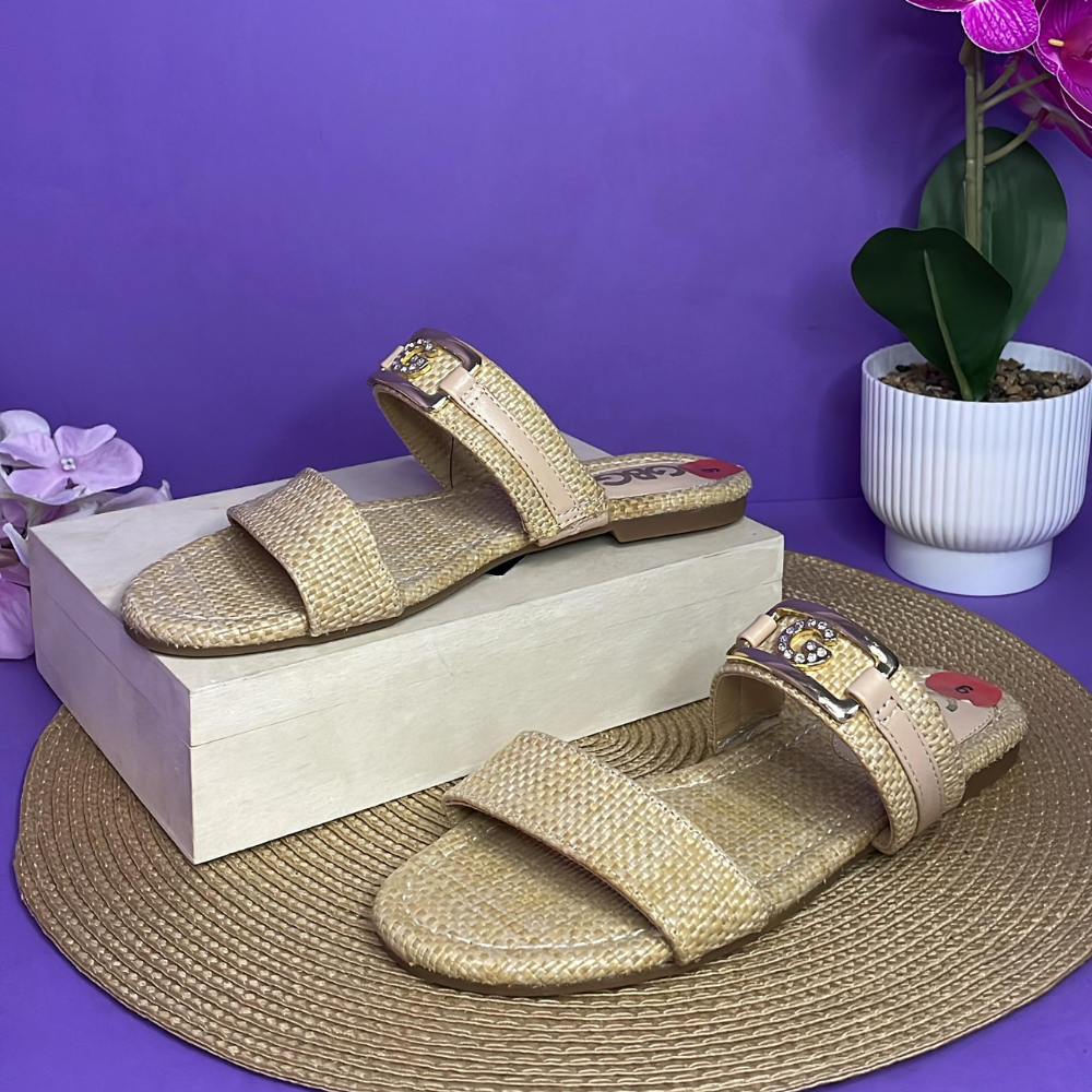 SANDALIAS - GBG BEIGE PARA DAMA