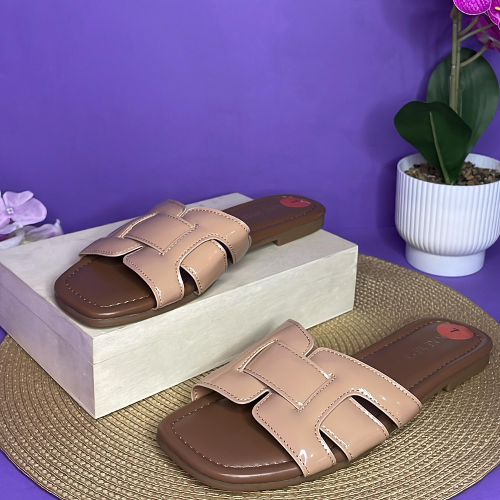 SANDALIAS - NINE WEST NUDE PARA DAMA