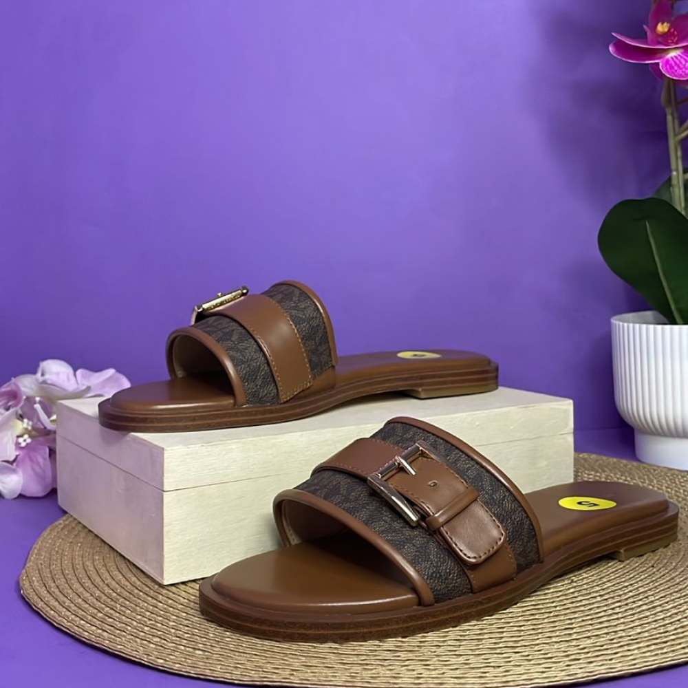 SANDALIAS - MICHAEL KORS CAFÉ PARA DAMA
