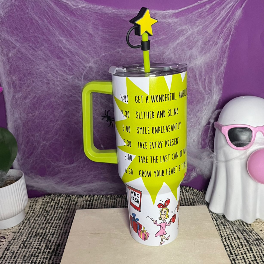 VASO TÉRMINO - EDICIÓN GRINCH 40 ONZAS