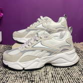TENIS - REEBOK BLANCO CON GRIS